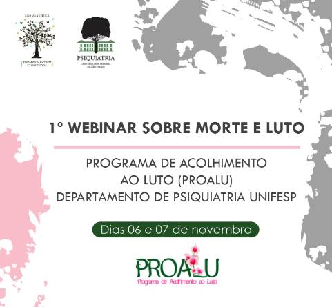 1º WEBINAR SOBRE MORTE E LUTO