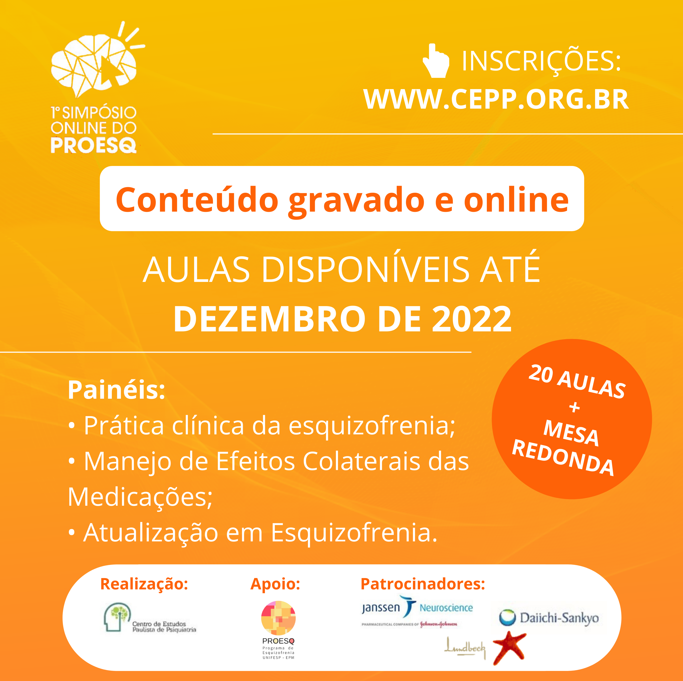 1.º Simpósio Online do PROESQ - Imagem 2