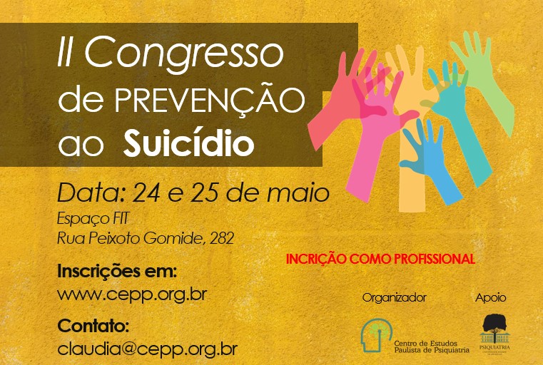 II Congresso de Prevenção ao Suicídio - Profissionais