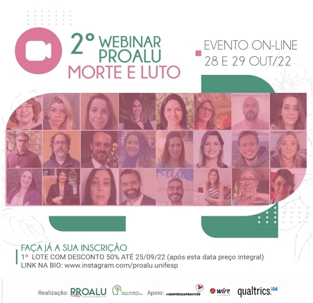 2º WEBINAR PROALU SOBRE MORTE E LUTO